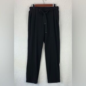 Via Masini 80 Firenze Trouser Pants Women’s Size 42‎ US 4/6 Black Stretch Dress